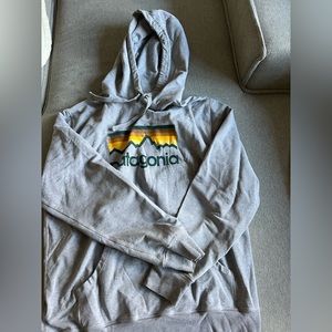 Patagonia hoodie oversized